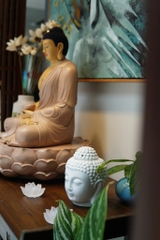 Đèn xông tinh dầu hình Phật
