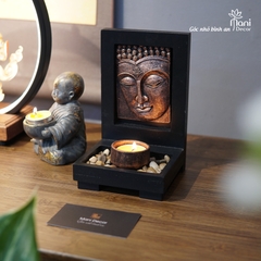 Đức Phật Zdambala kèm thư pháp