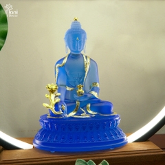 Tượng Dược Sư lưu ly dát vàng