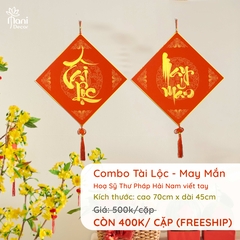 Lá Lộc Thư Pháp Viết Tay  (Theo Yêu Cầu)