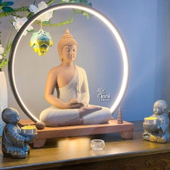 Set Tượng Phật Thích Ca Trì Bình