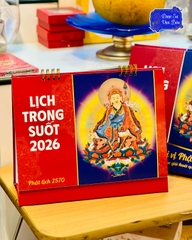 Lịch Trong Suốt Để Bàn 2026