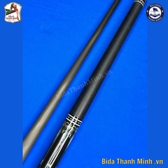CƠ BIDA LỖ CARBON CUE- ELF ĐEN VÂN