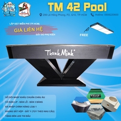 BÀN BIDA TM 42 LỖ - POOL