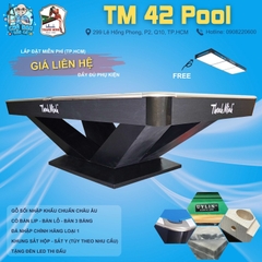 BÀN BIDA TM 42 LỖ - POOL