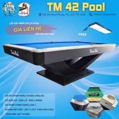 BÀN BIDA TM 42 LỖ - POOL