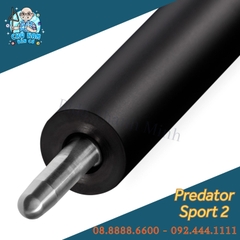 Cán Cơ Bida Predator Sport 2 Volt No Wrap - Đen