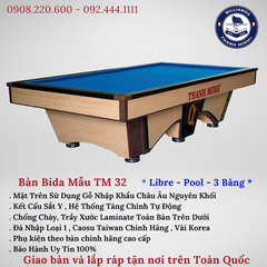 BÀN BIDA TM 32
