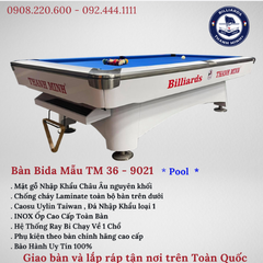 BÀN BIDA TM 36 - 9021