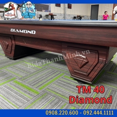 BÀN BIDA LỖ TM 40 - DIAMOND