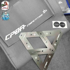 Vải Bida Lỗ CPBA COMPETITION VIETNAM EDITION - Xám