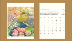 Lịch Để Bàn Lòng đất nở hoa trời