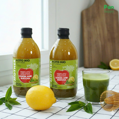 ACETO MIO Giấm táo chanh matcha 500ml
