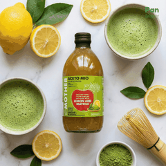 ACETO MIO Giấm táo chanh matcha 500ml