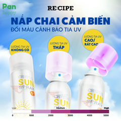 Xịt chống nắng RE:CIPE Crystal Sun Spray SPF50+ PA+++ 80ml