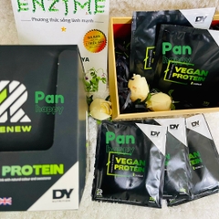 Đạm Thuần săn cơ giảm mỡ + Inulin, túi nhỏ tiện lợi mang đi DY vegan protein-Độc Quyền