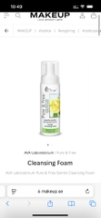 AVA LAB Sữa Rửa Mặt Foaming bọt Pure & Free 150ml