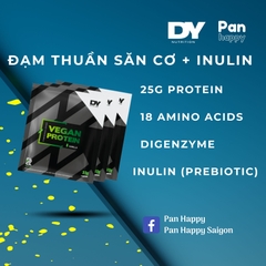 Đạm Thuần săn cơ giảm mỡ + Inulin, túi nhỏ tiện lợi mang đi DY vegan protein-Độc Quyền