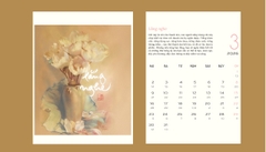 Lịch Để Bàn Lòng đất nở hoa trời