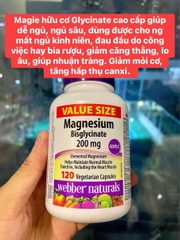 [Combo 3] Webber Naturals Magie Bisglycinate 120V