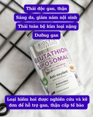 Biocyte B19-Glutathion Liposomal viên uống bổ sung Glutathione 30V