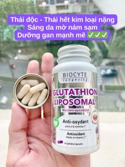 Biocyte B19-Glutathion Liposomal viên uống bổ sung Glutathione 30V
