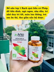 Arkopharma Ginkgo tuần Hoàn Máu Não 150V