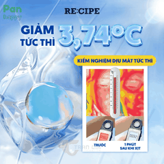RE:CIPE Xịt chống nắng Crystal Sun Spray SPF50+ PA+++ 180ml
