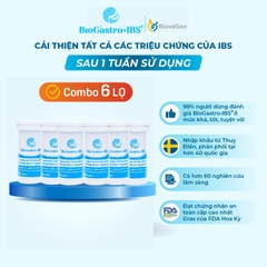 BioGastro IBS men vi sinh cải thiện ruột kích thích, viêm đại tràng 30V