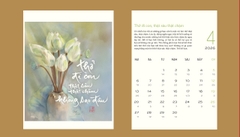 Lịch Để Bàn Lòng đất nở hoa trời