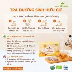 Aztec Organic Trà Dưỡng Sinh Hữu Cơ Táo Đỏ Kỷ Tử