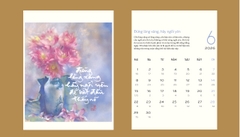 Lịch Để Bàn Lòng đất nở hoa trời