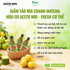 ACETO MIO Giấm táo chanh matcha 500ml