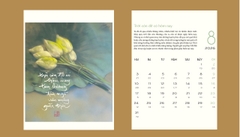 Lịch Để Bàn Lòng đất nở hoa trời