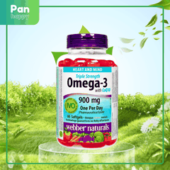 Webber Naturals Omega-3 + CoQ10 80V