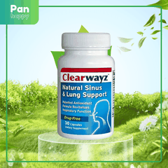 Clearwayz Hỗ trợ đường thở, hô hấp, ngủ ngáy, hút thuốc 30V