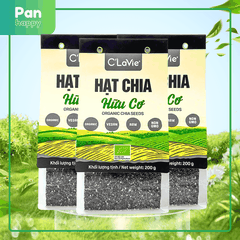 Combo 3 C’LaVie Hạt chia hữu cơ 200g
