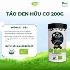 Hộp Táo đen hữu cơ 200g