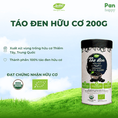 Hộp Táo đen hữu cơ 200g