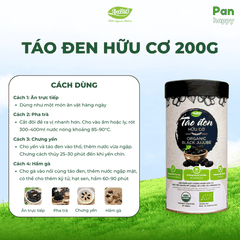 Hộp Táo đen hữu cơ 200g
