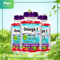 [Combo 3] Webber Naturals Omega-3 + CoQ10 80V