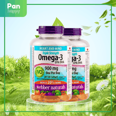 [Combo 2] Webber Naturals  Omega-3 900mg 120V