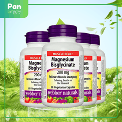 [Combo 4] Webber Naturals Magie Bisglycinate 60V