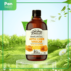 Giấm Táo Hữu Cơ Barnes Naturals CÓ GIẤM MẸ