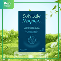 Solvitale magnefol Magie hữu cơ Châu Âu hỗ trợ thần kinh, giấc ngủ và cơ bắp 30V
