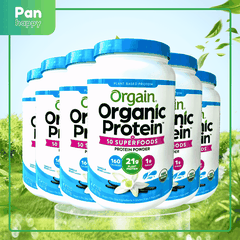 [Combo 5 tặng 1] Đạm Orgain Protein 50 Superfoods 918g