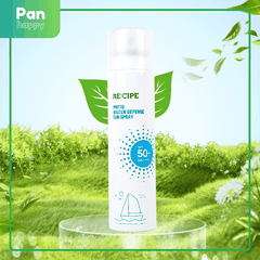 Xịt Chống Nắng RE:CIPE Chống Nước Không Trôi 180ml