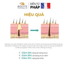 Biocyte  Peau Radieuse Viên uống giảm mụn đẹp da 60 viên