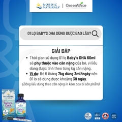 Nordic Naturals Baby's DHA 60ml