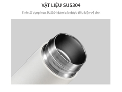 LocknLock Bình Giữ Nhiệt Belt Bottle 490ml Hồng